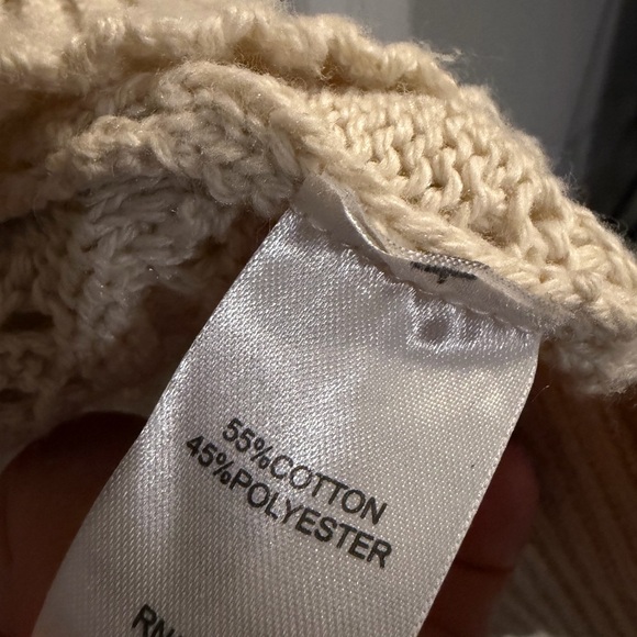 Frye Cream Open-Knit Cardigan - Picture 6 of 6